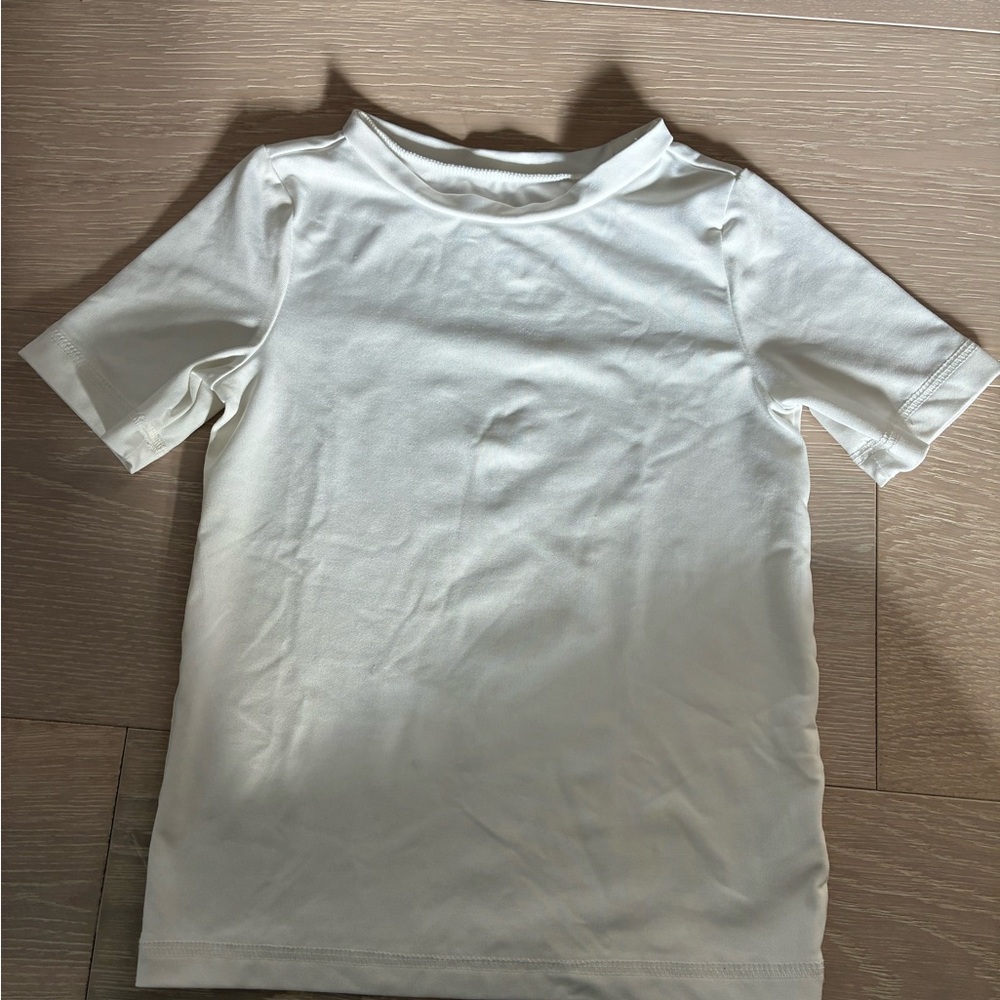 Cat & Jack white rash guard
